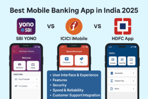 SBI YONO vs ICICI iMobile vs HDFC App: Which Mobile Banking App is Best in 2025?