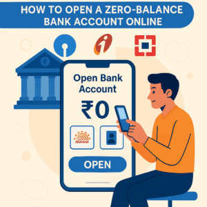 How to Open a Zero-Balance Bank Account Online