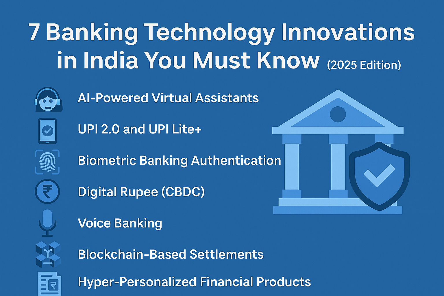 Banking Technology Innovations India 2025